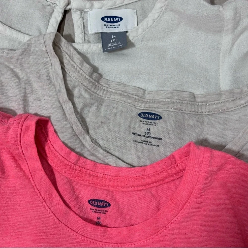 Old Navy Girls Kids Basic T-shirts/Blouses size‎ M(8).